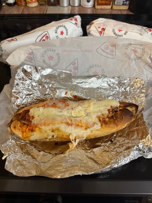Eggplant Parmegiana Hogies.