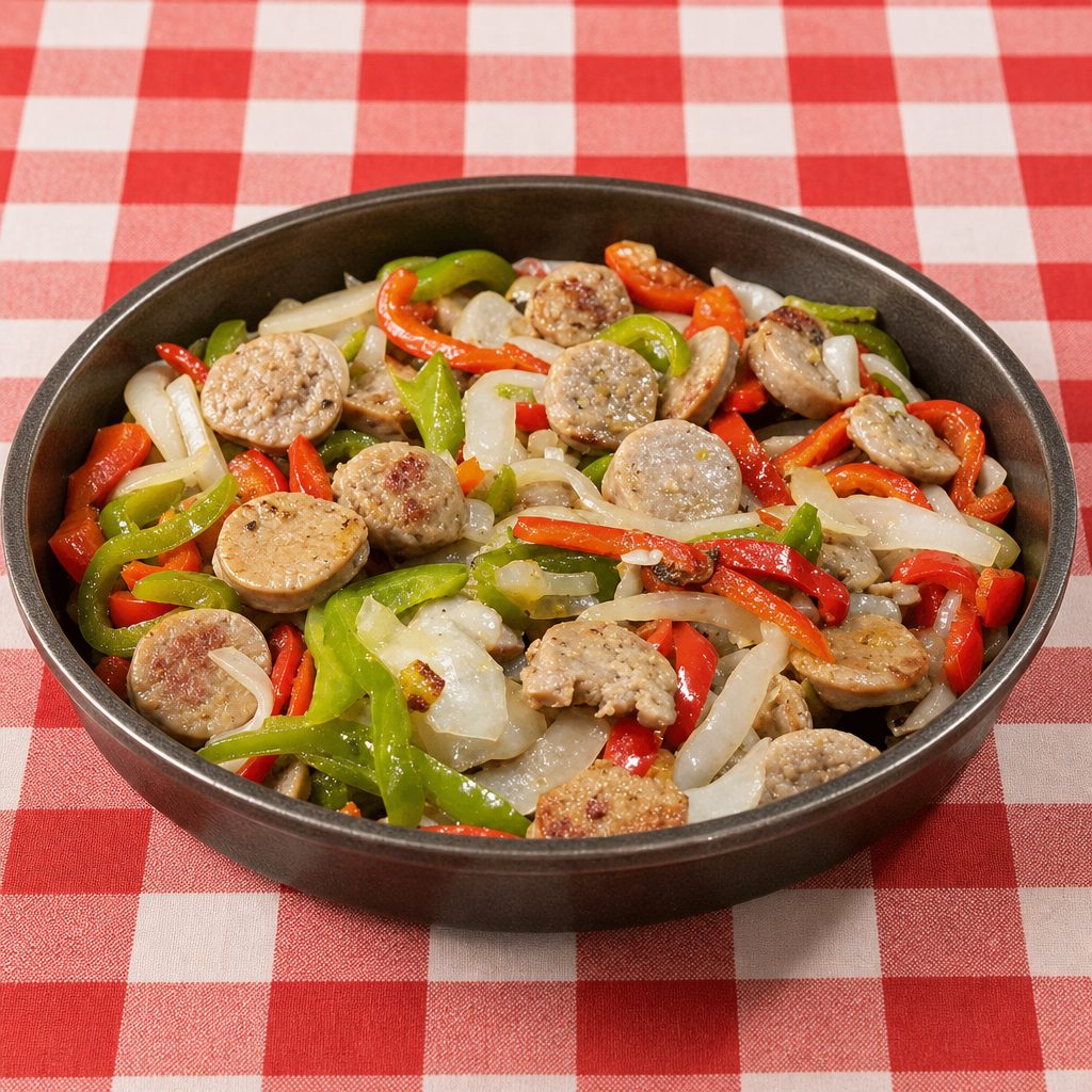 Sausage And Peppers.