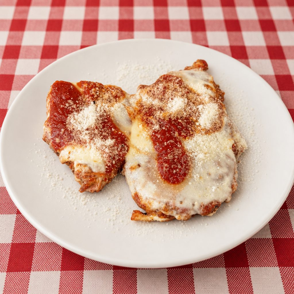 Chicken Parmigiana.